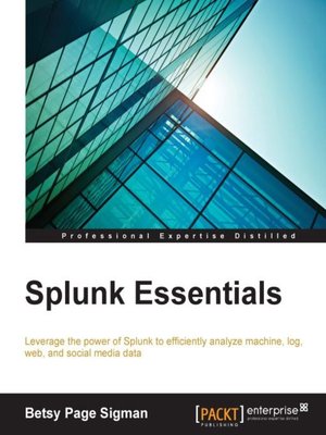 cover image of Splunk Essentials